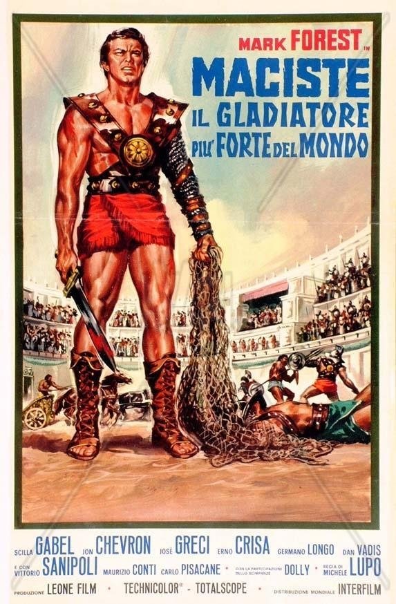 Locandina di Maciste il gladiatore più forte del mondo