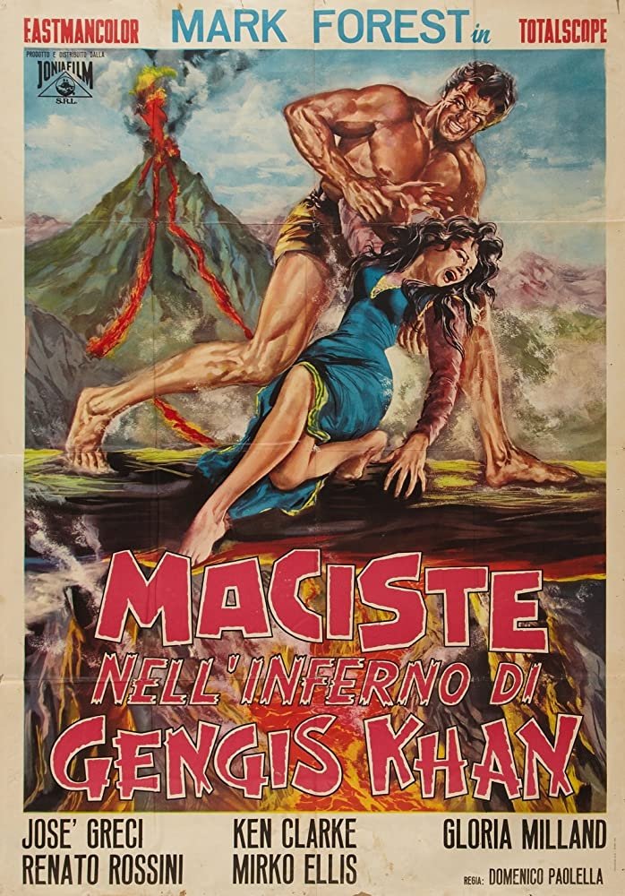 Locandina di Maciste nell'inferno di Gengis Khan
