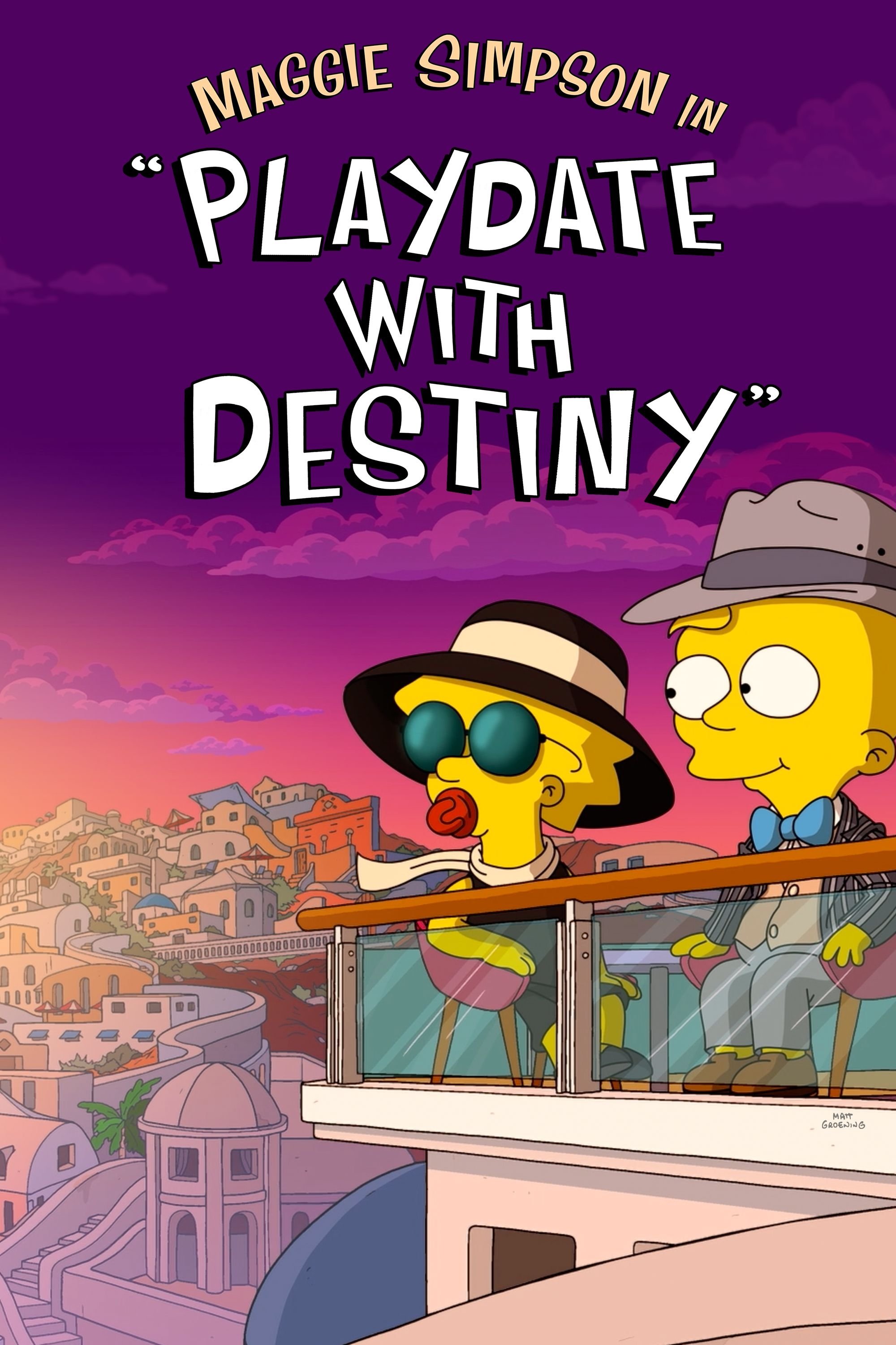 Locandina di Maggie Simpson in "Playdate with Destiny"