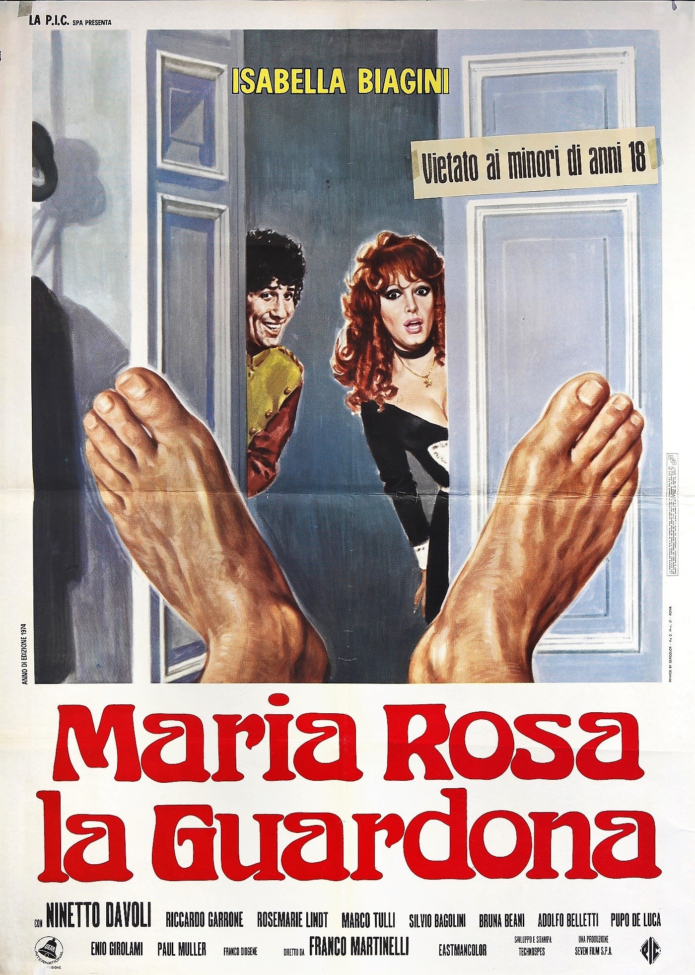 Locandina di Maria Rosa la guardona