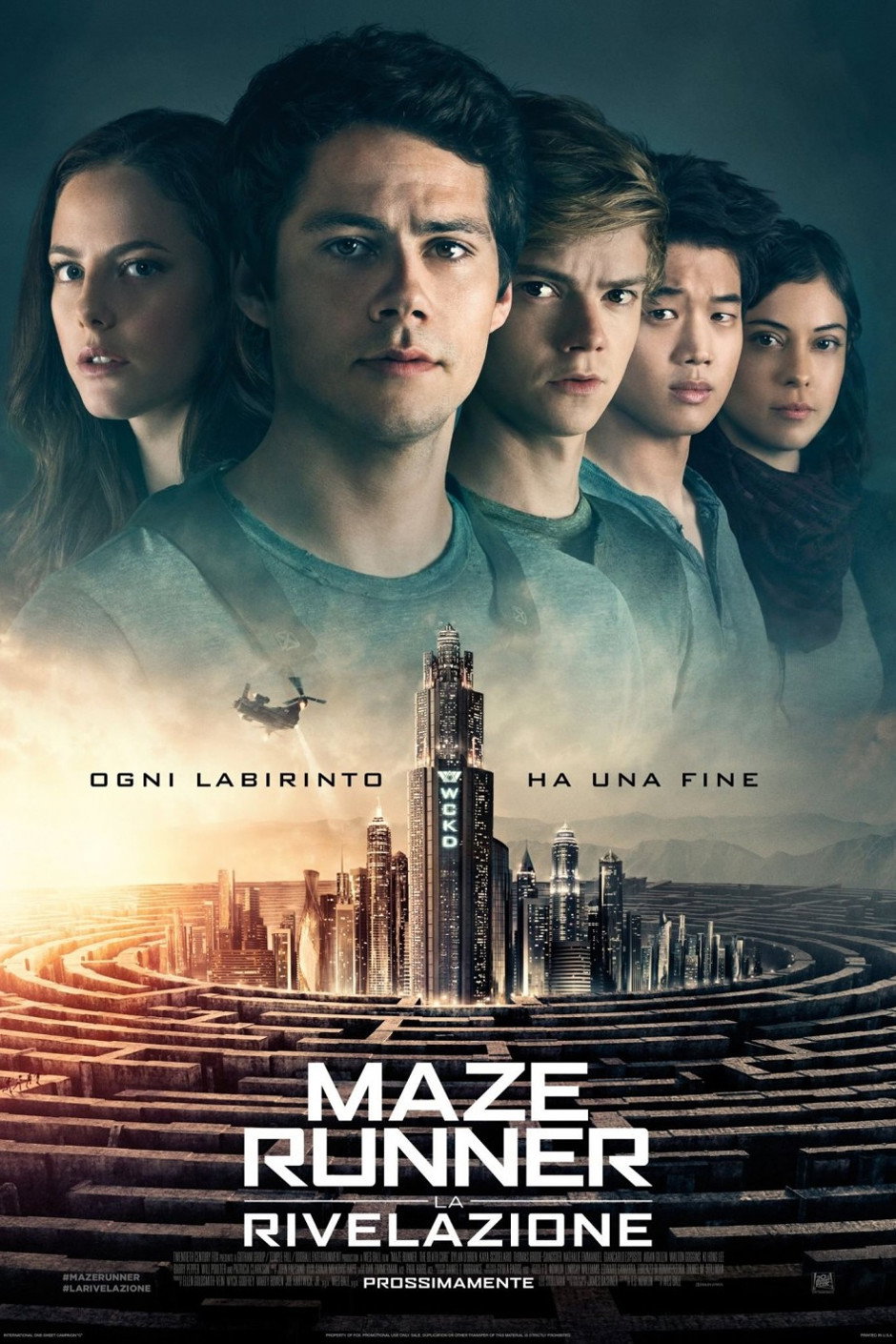 Locandina di Maze Runner - La rivelazione