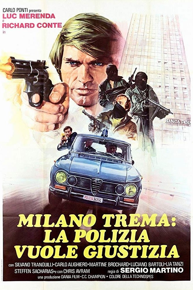 Locandina di Milano trema: la polizia vuole giustizia