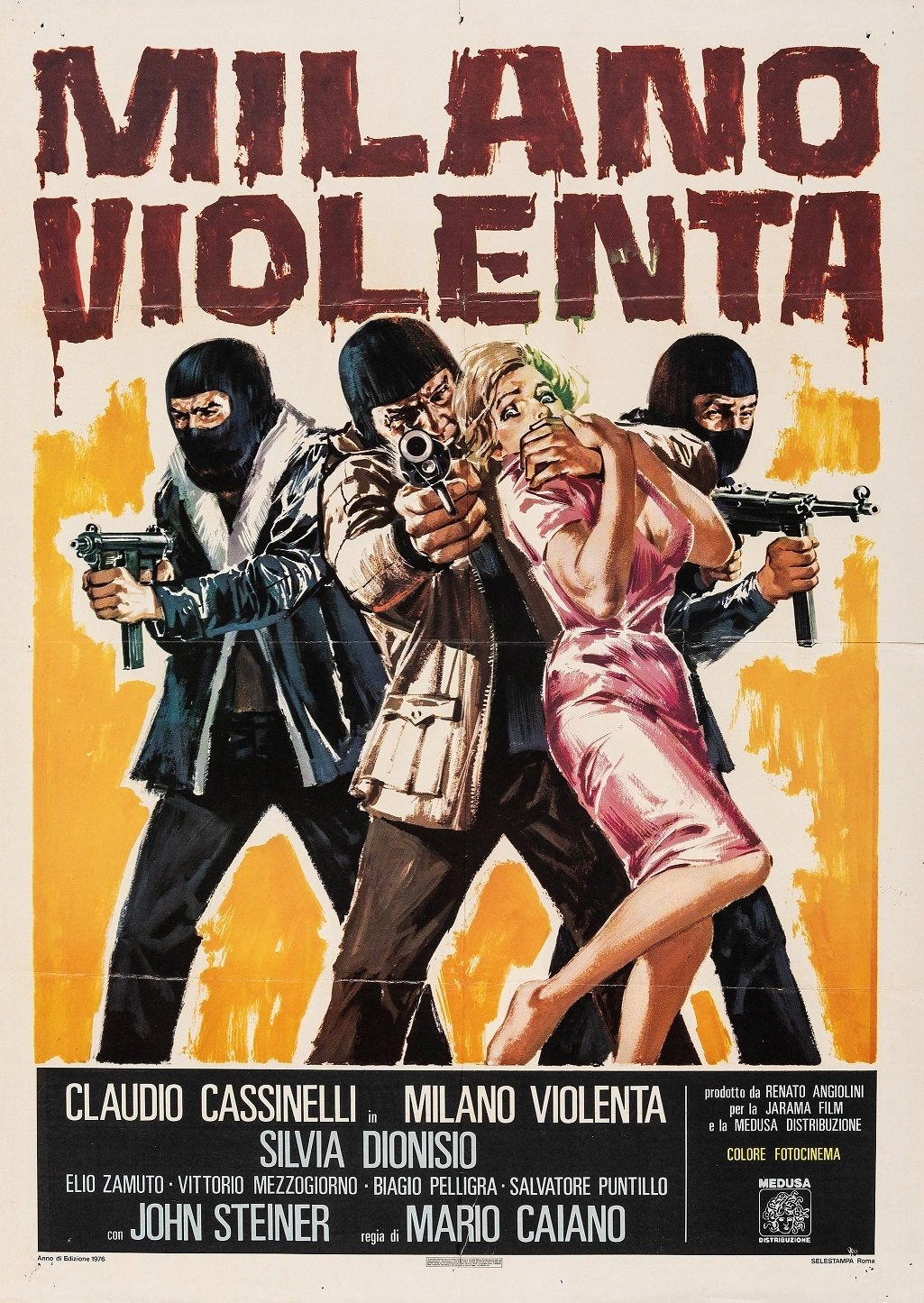 Locandina di Milano violenta