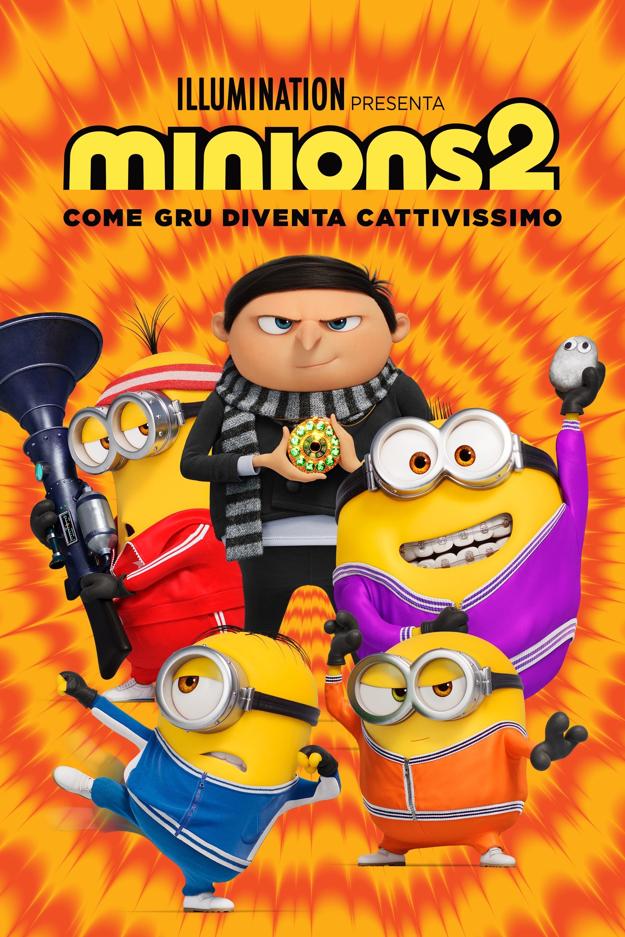 Locandina di Minions 2 - Come Gru diventa cattivissimo