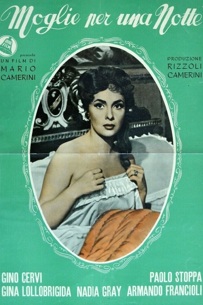 Locandina di Moglie per una notte
