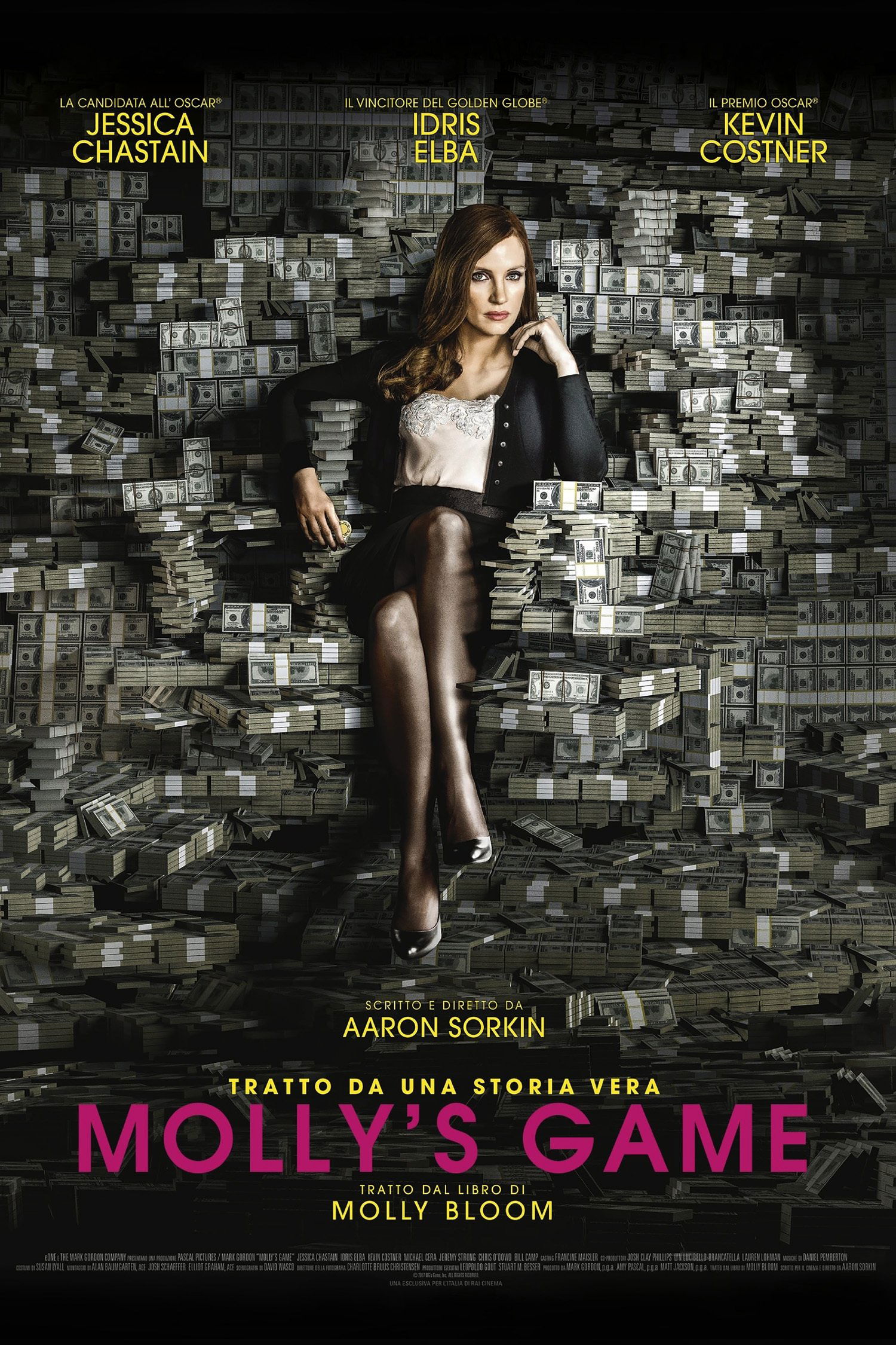 Locandina di Molly's Game