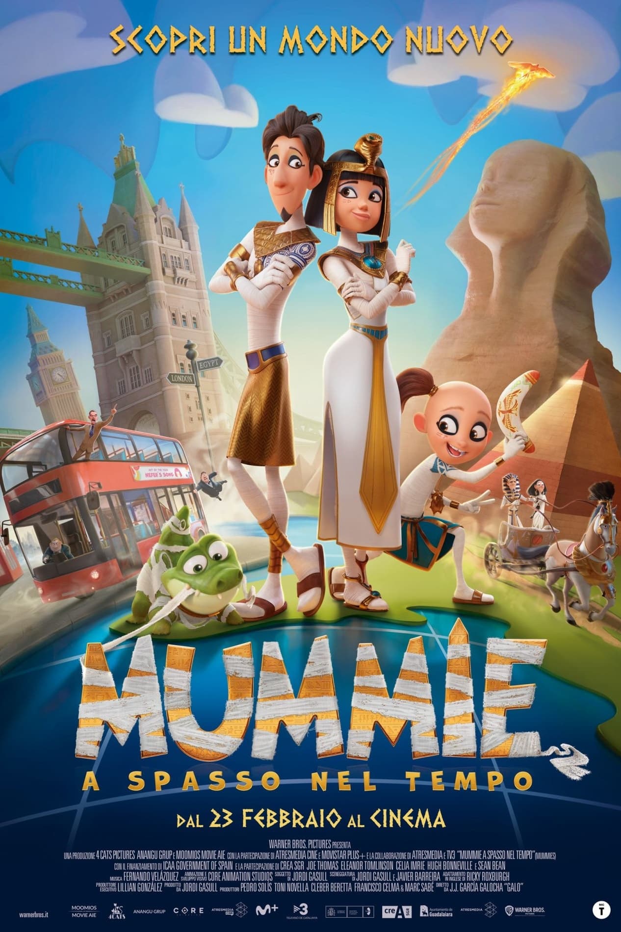 Locandina di Mummie - A spasso nel tempo