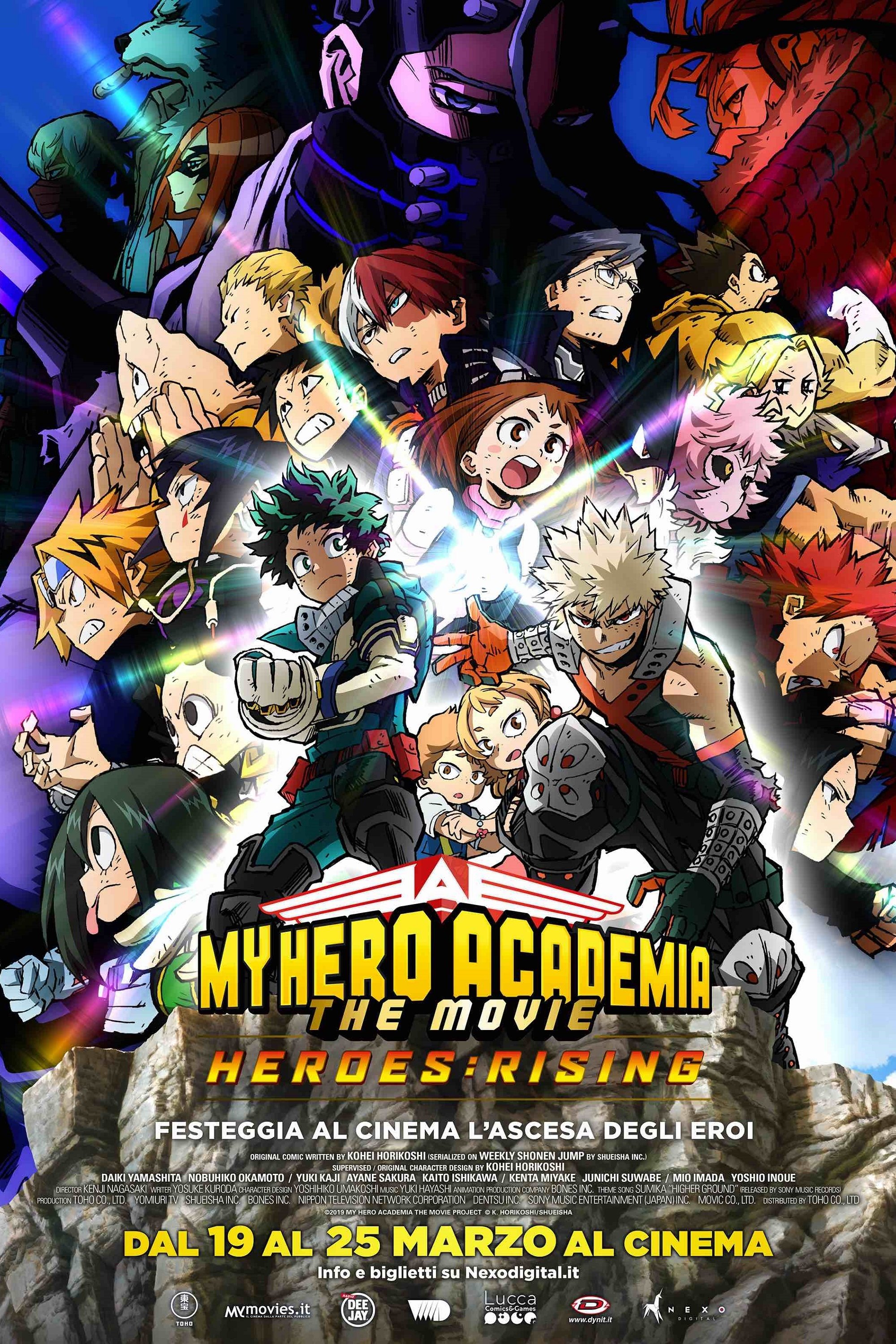 Locandina di My Hero Academia: The Movie - Heroes Rising