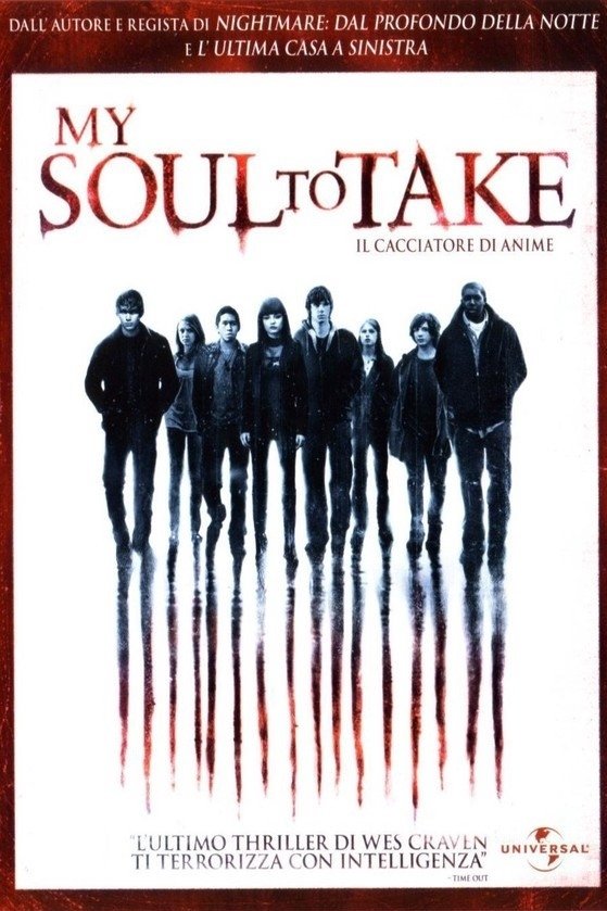 Locandina di My Soul to Take - Il cacciatore di anime