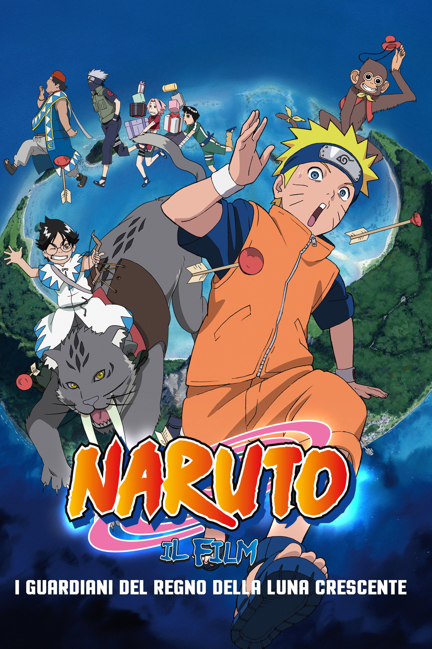 Locandina di Naruto il film: I guardiani del Regno della Luna Crescente
