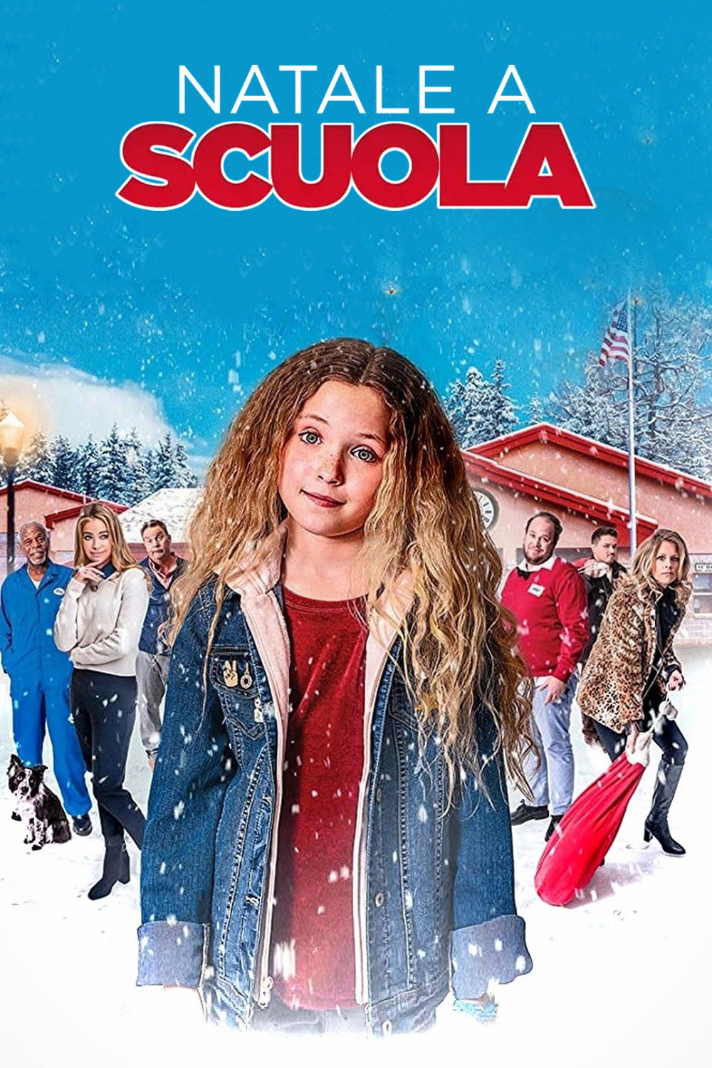 Locandina di Natale a scuola
