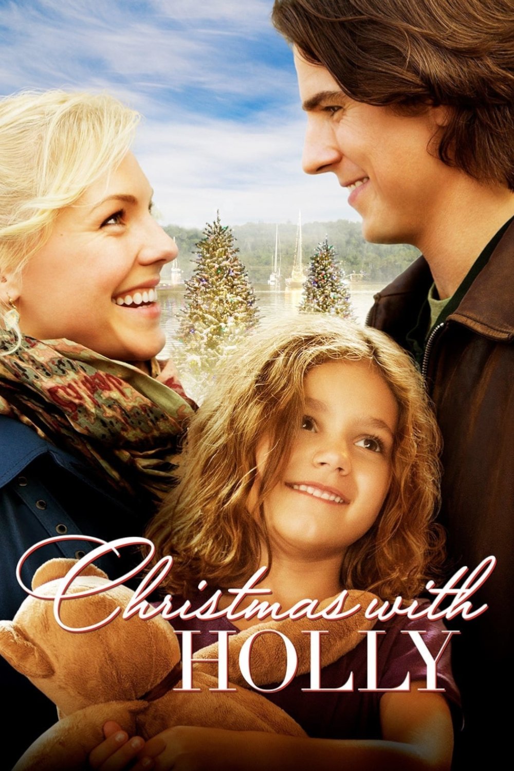 Locandina di Natale con Holly