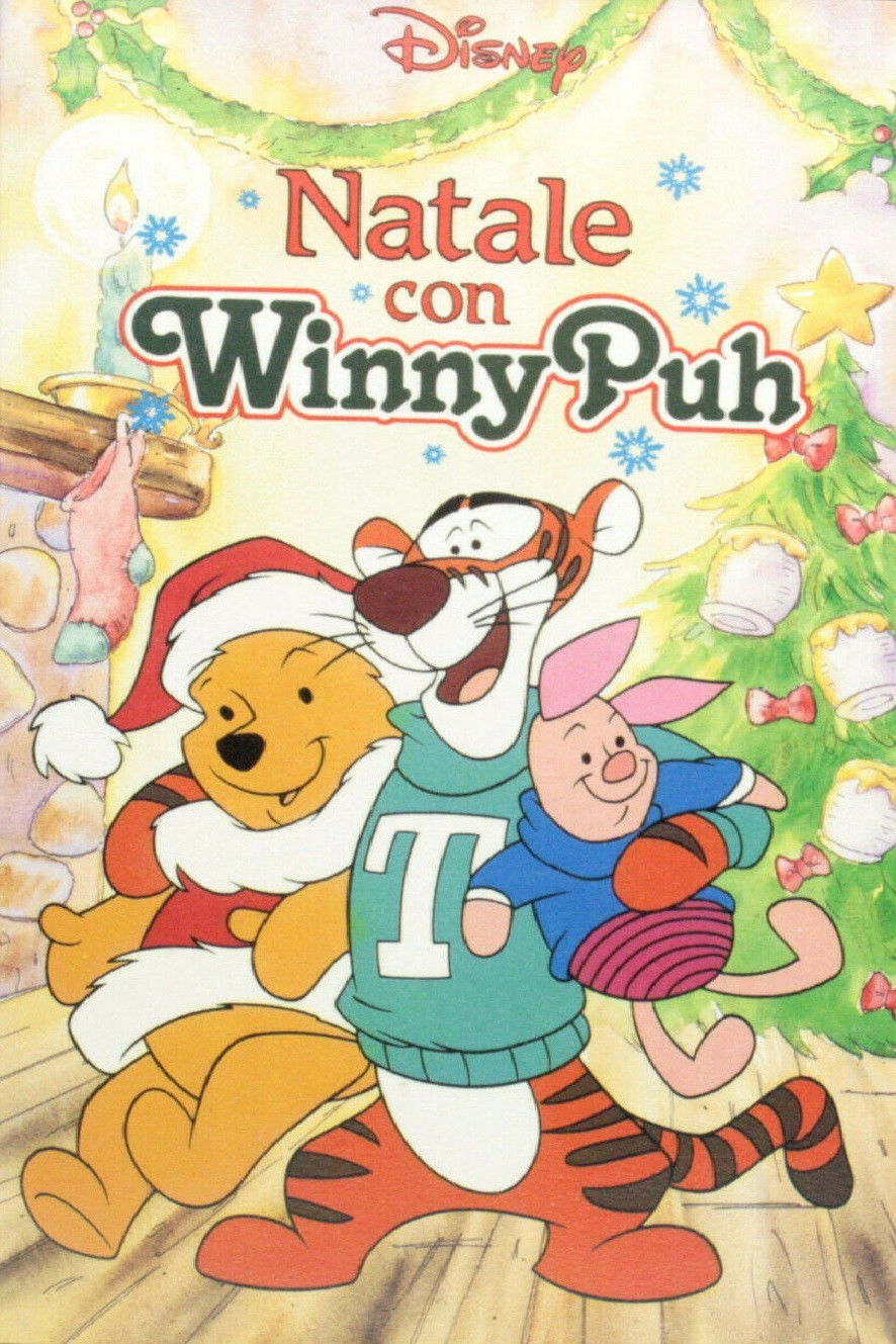Locandina di Natale con Winny Puh
