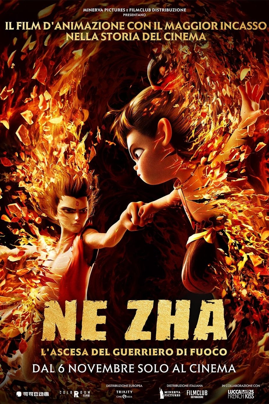 Locandina di Ne Zha - L'ascesa del guerriero di fuoco
