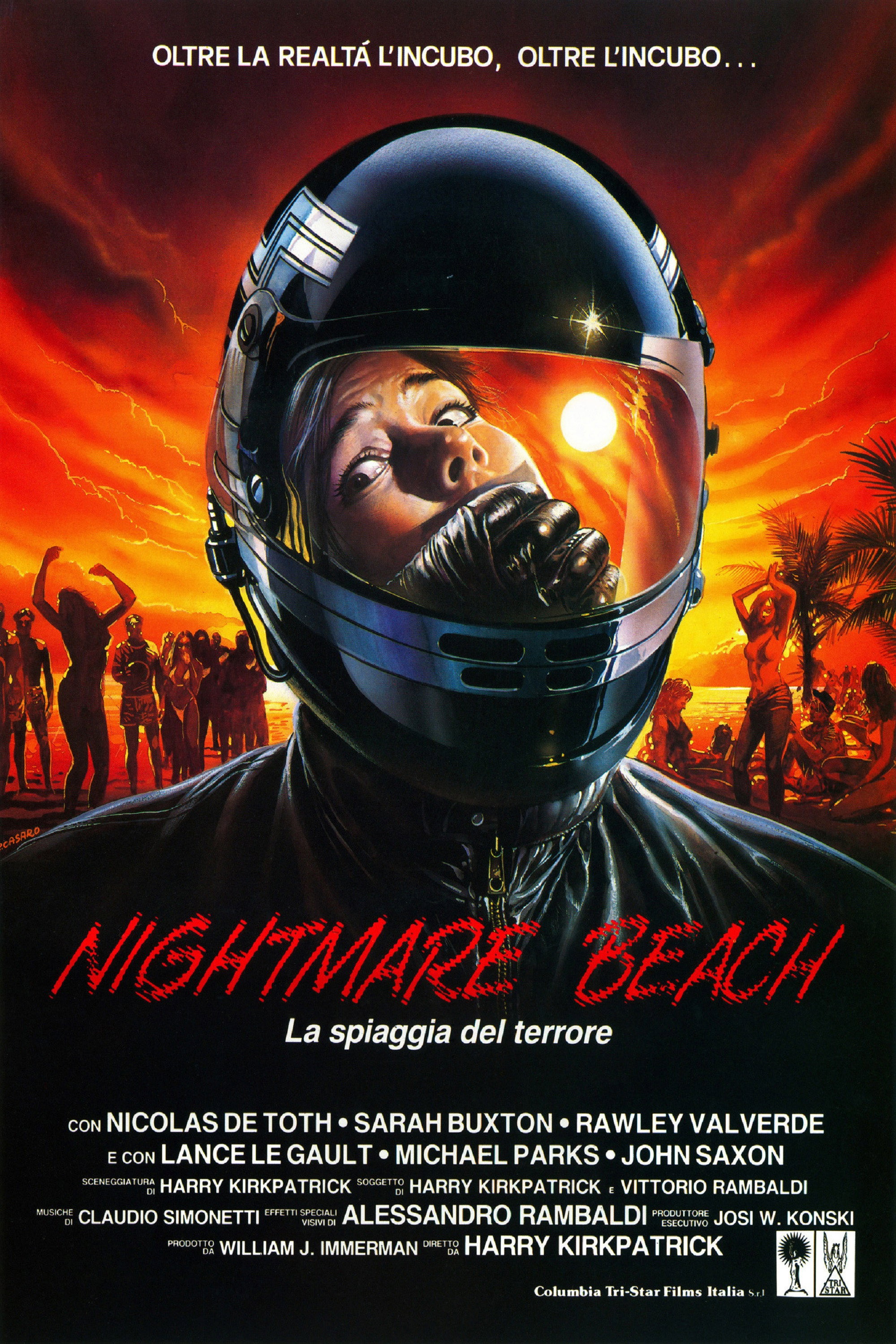 Locandina di Nightmare Beach - La spiaggia del terrore