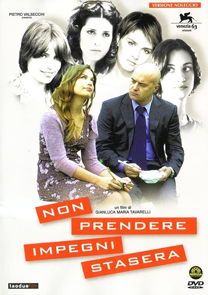 Locandina di Non prendere impegni stasera