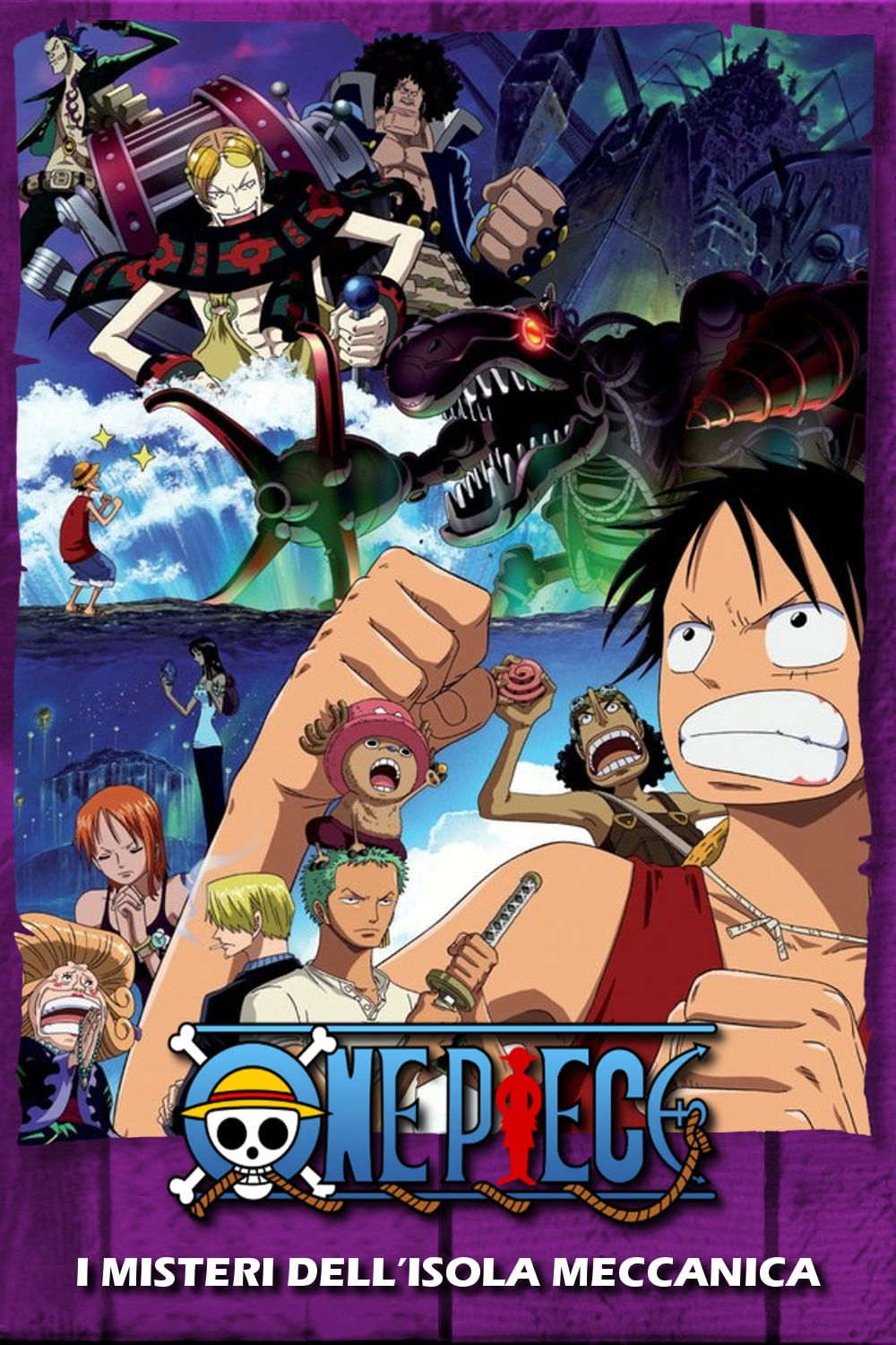Locandina di One Piece - I misteri dell'isola meccanica