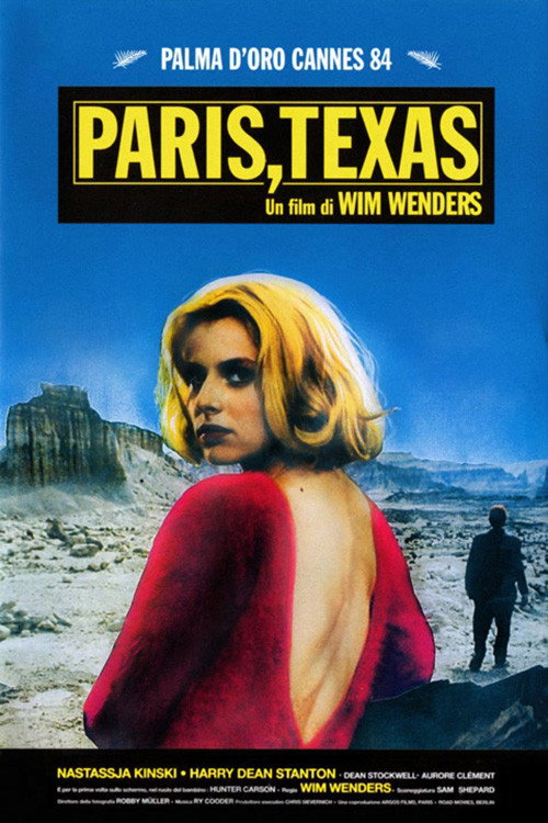 Locandina di Paris, Texas