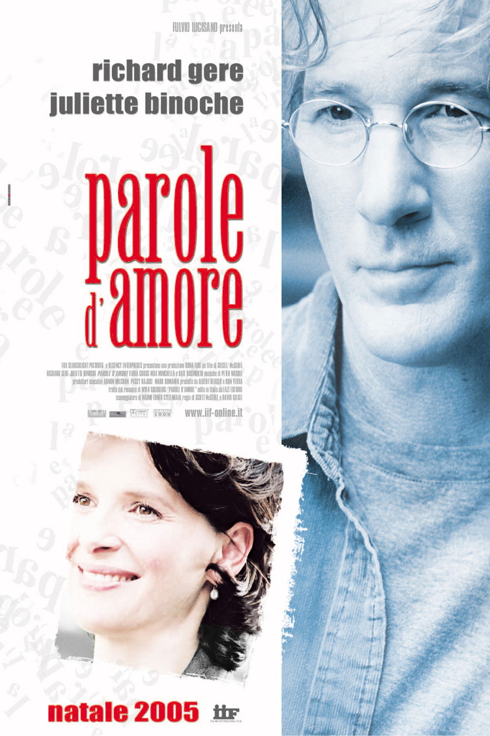 Locandina di Parole d'amore