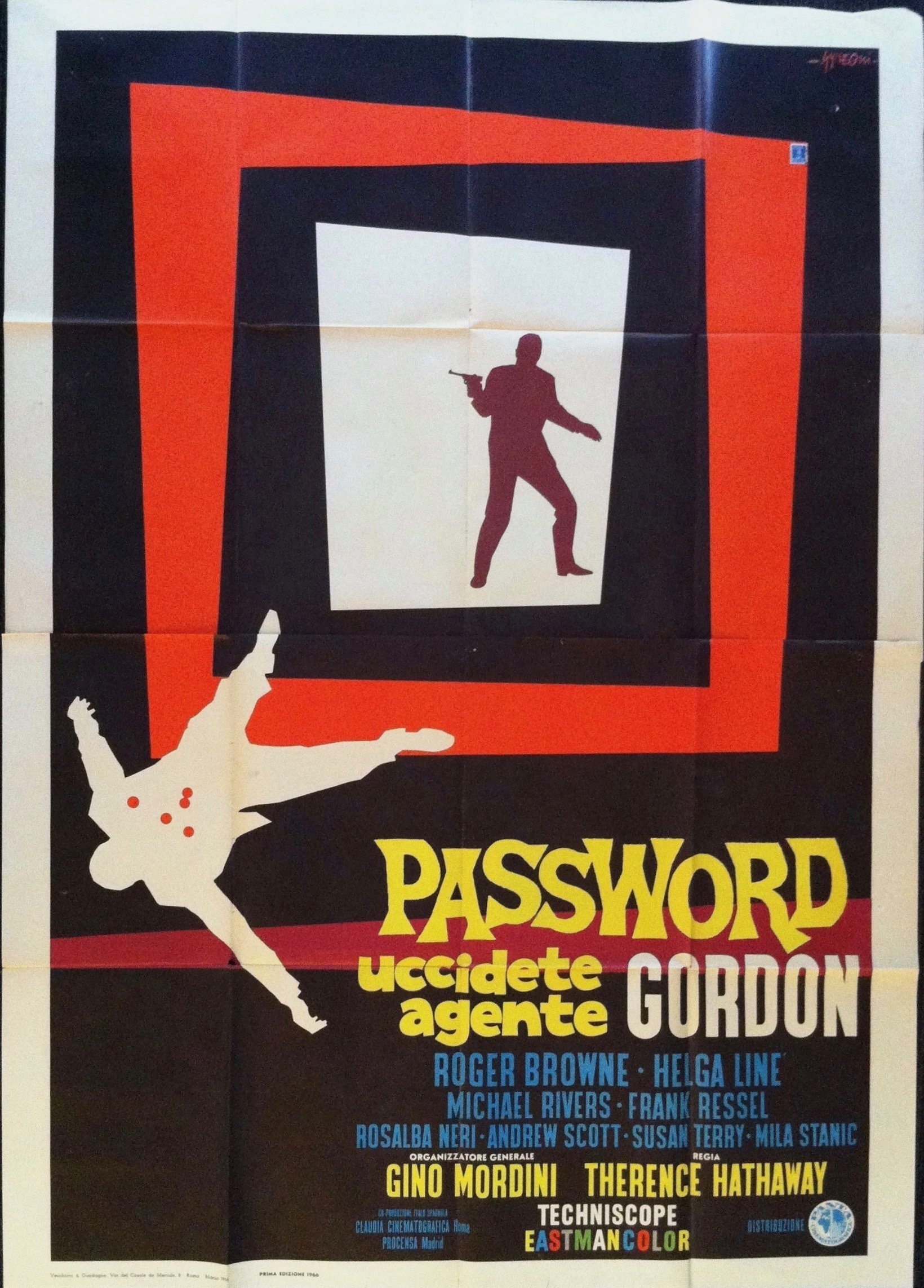 Locandina di Password: Uccidete agente Gordon
