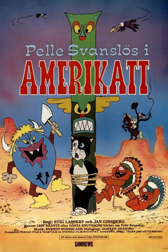 Locandina di Pelle Svanslös i Amerikatt