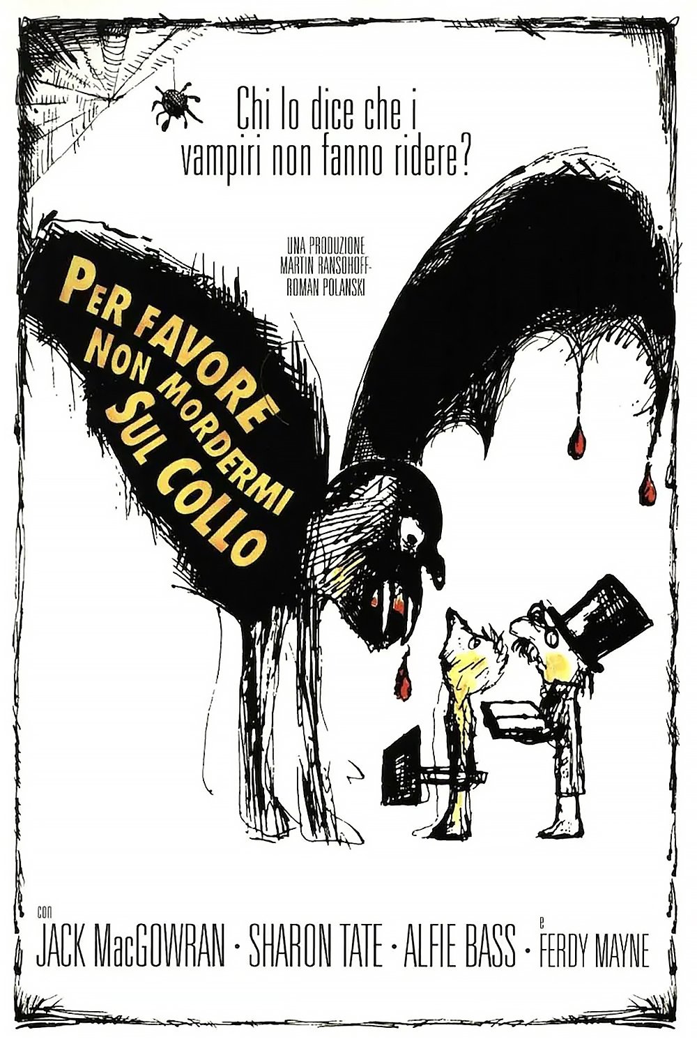 Locandina di Per favore, non mordermi sul collo!