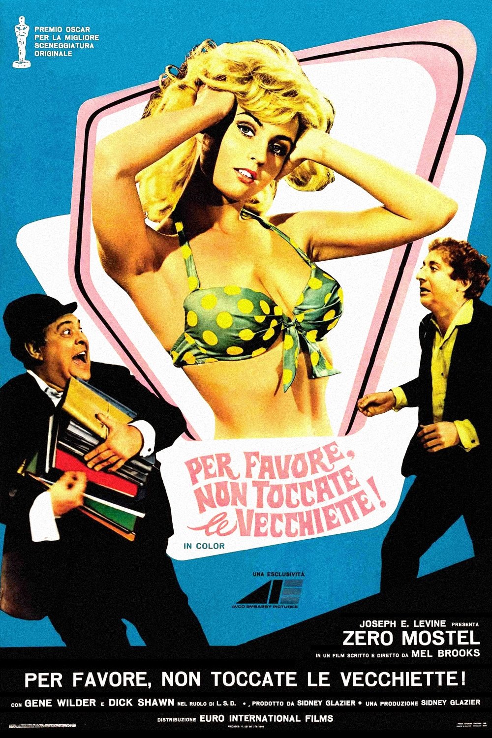 Locandina di Per favore, non toccate le vecchiette!