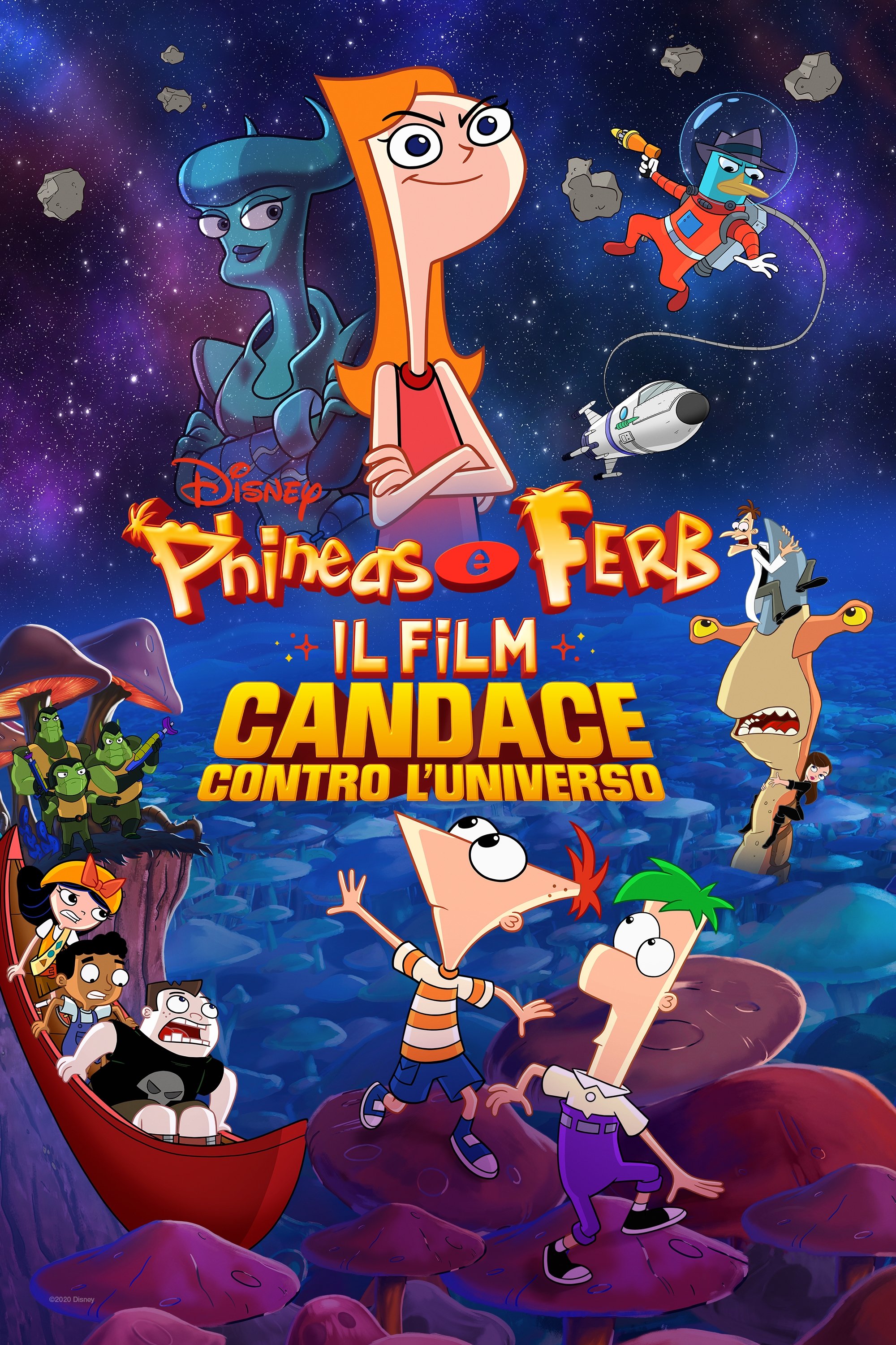 Locandina di Phineas e Ferb: Il film - Candace contro l'universo