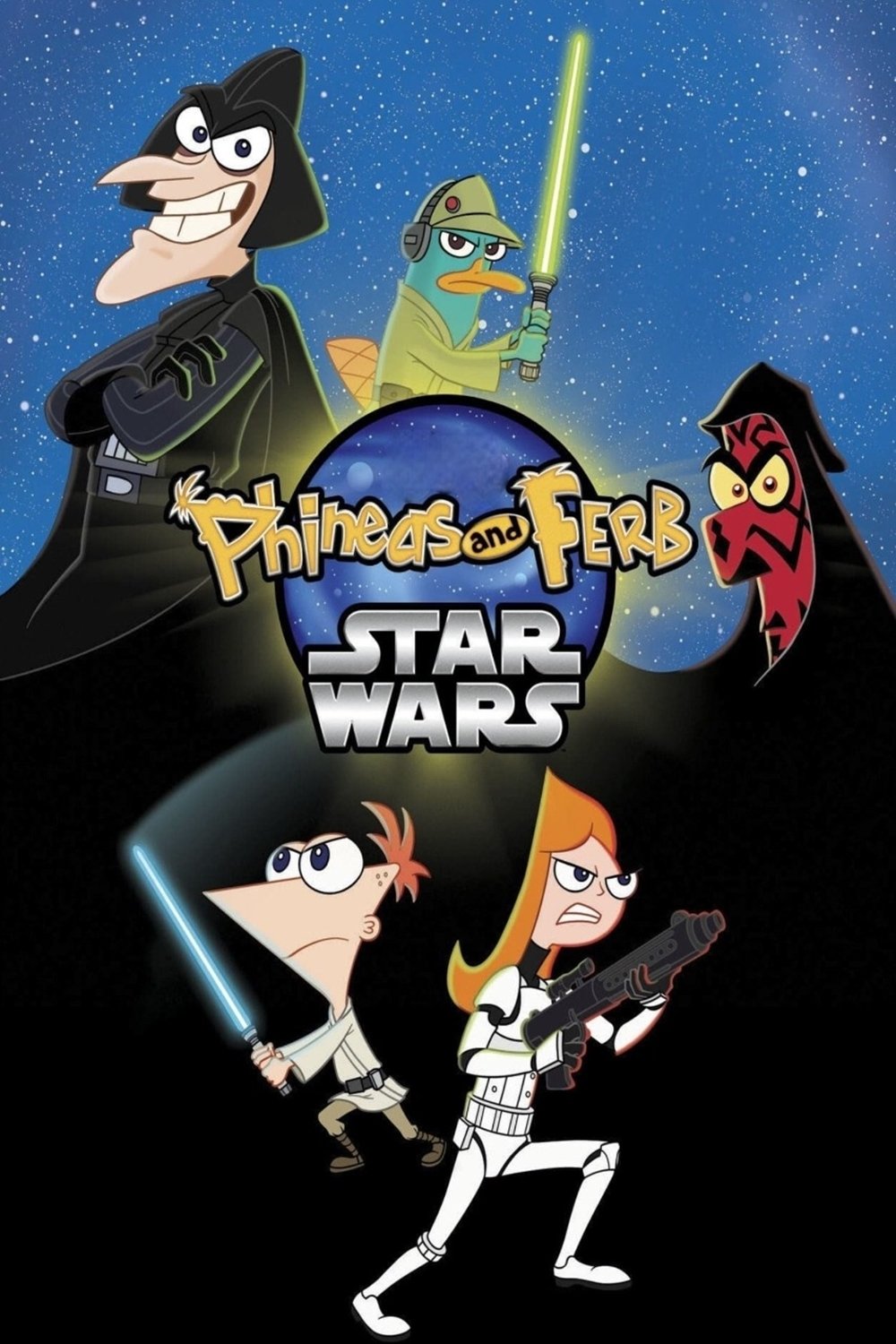 Locandina di Phineas e Ferd - Star Wars