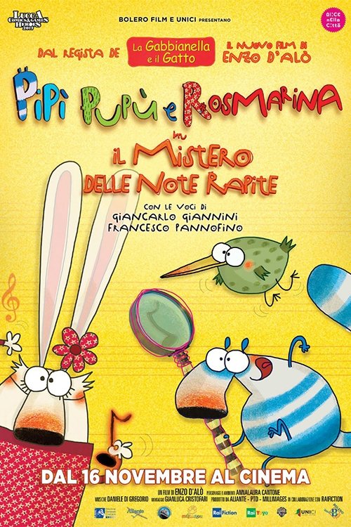 Locandina di Pipì, Pupù & Rosmarina: Il mistero delle note rapite