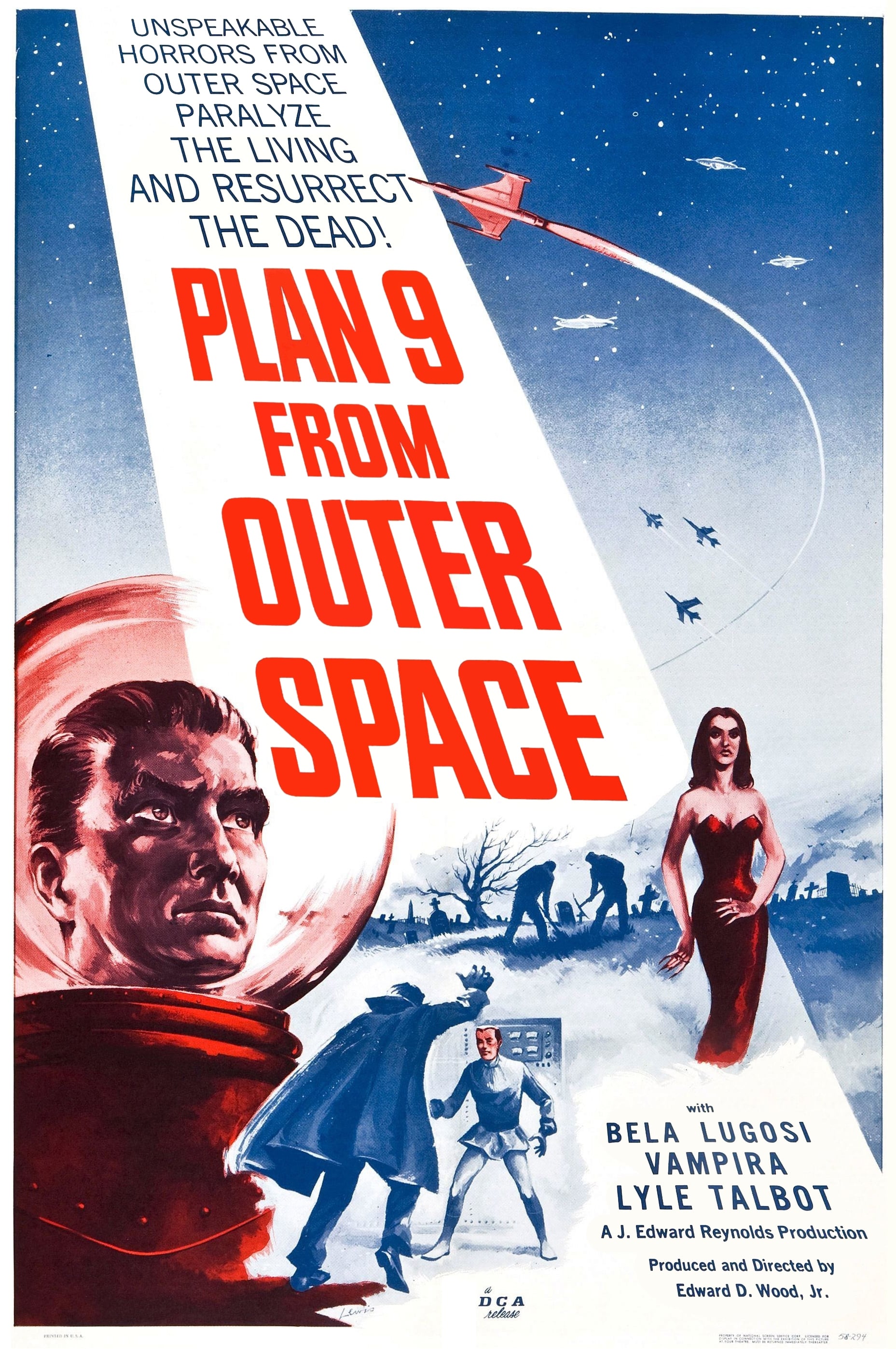 Locandina di Plan 9 from Outer Space