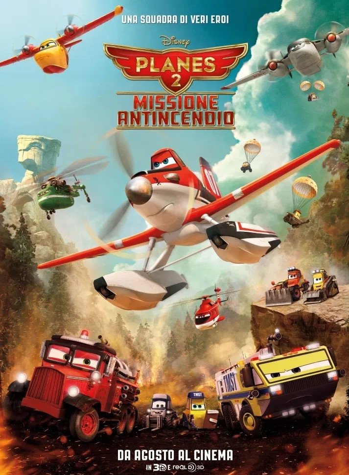 Locandina di Planes 2 - Missione antincendio