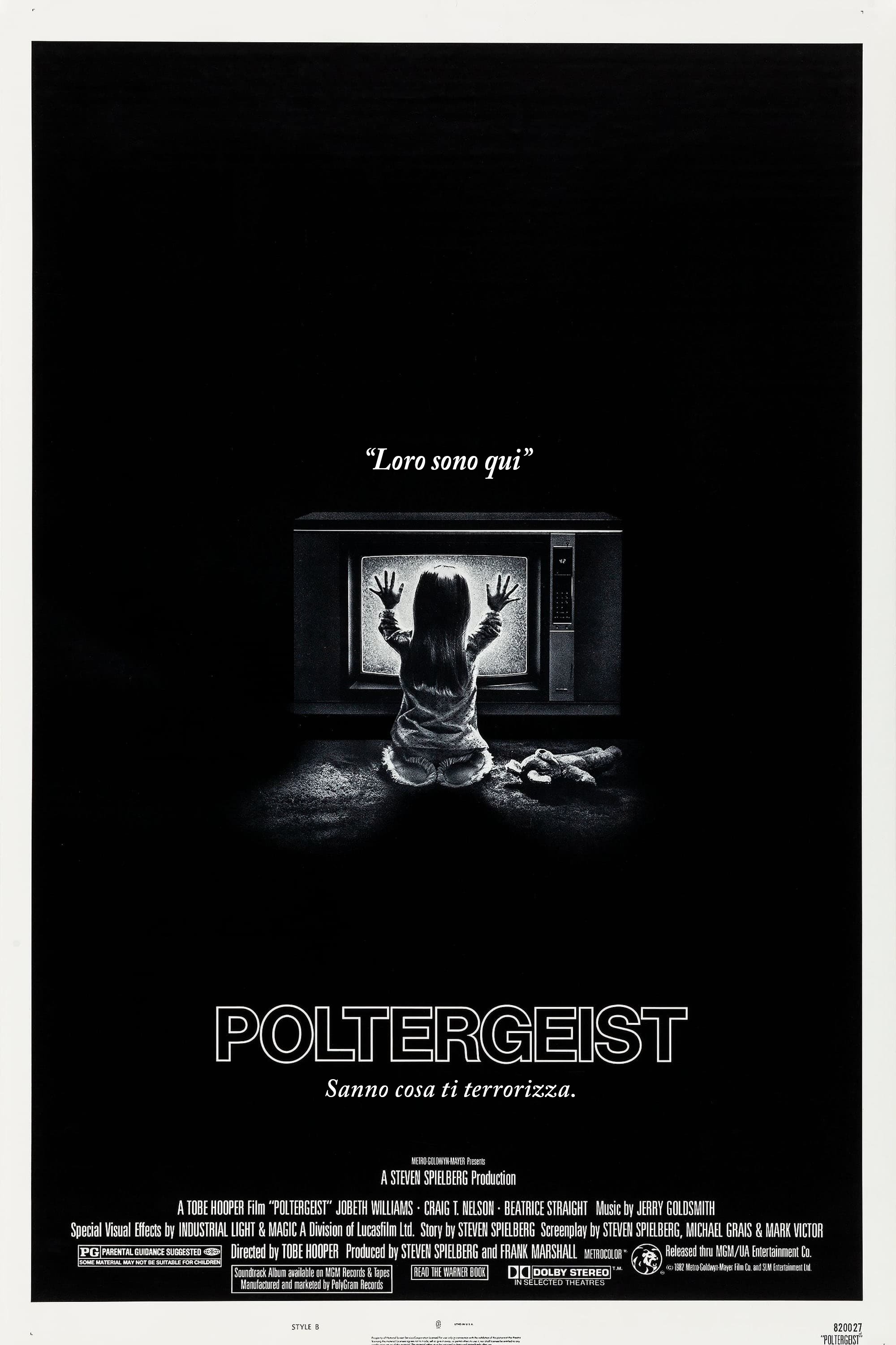Locandina di Poltergeist - Demoniache presenze