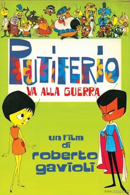 Locandina di Putiferio va alla guerra