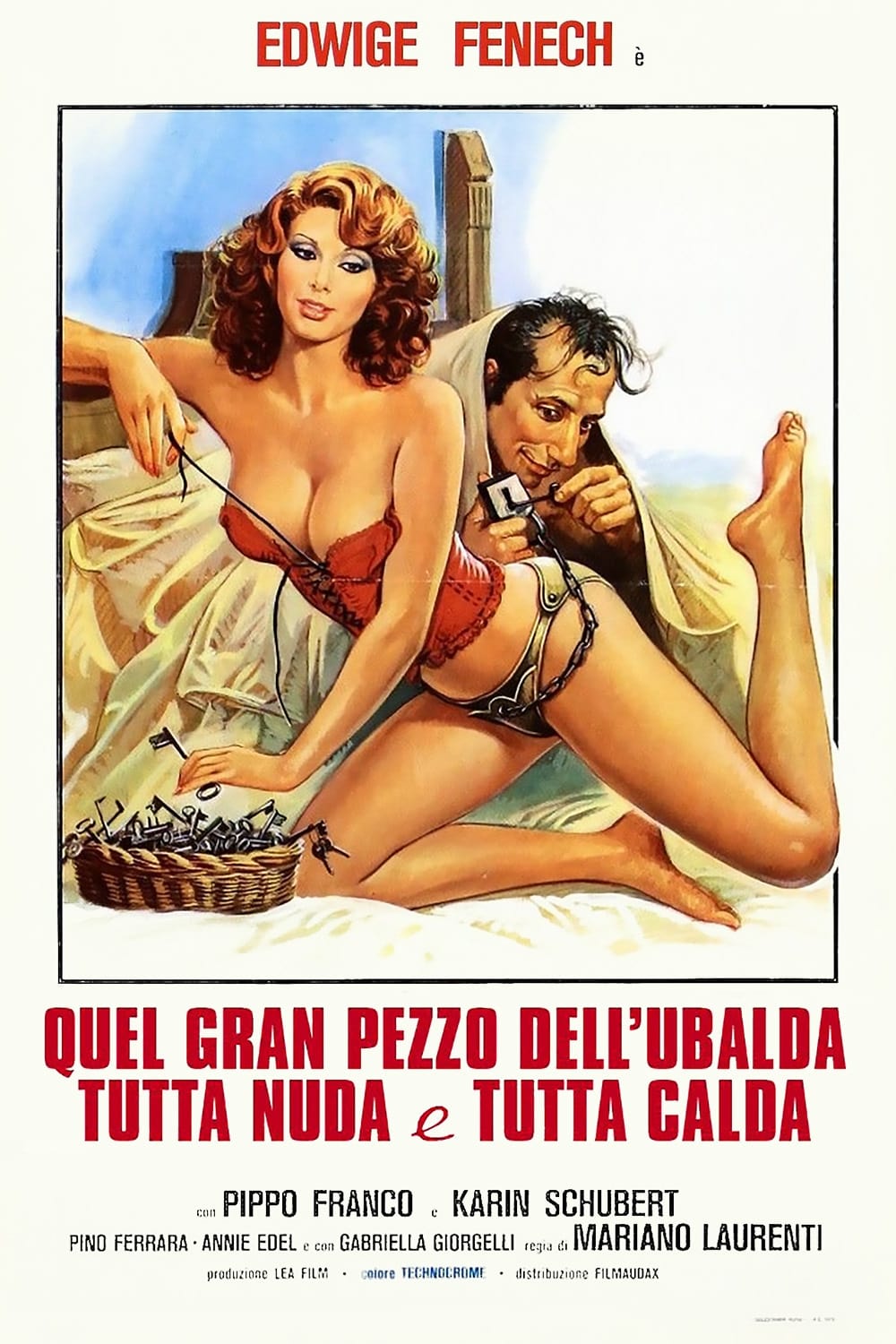 Locandina di Quel gran pezzo dell'Ubalda tutta nuda e tutta calda