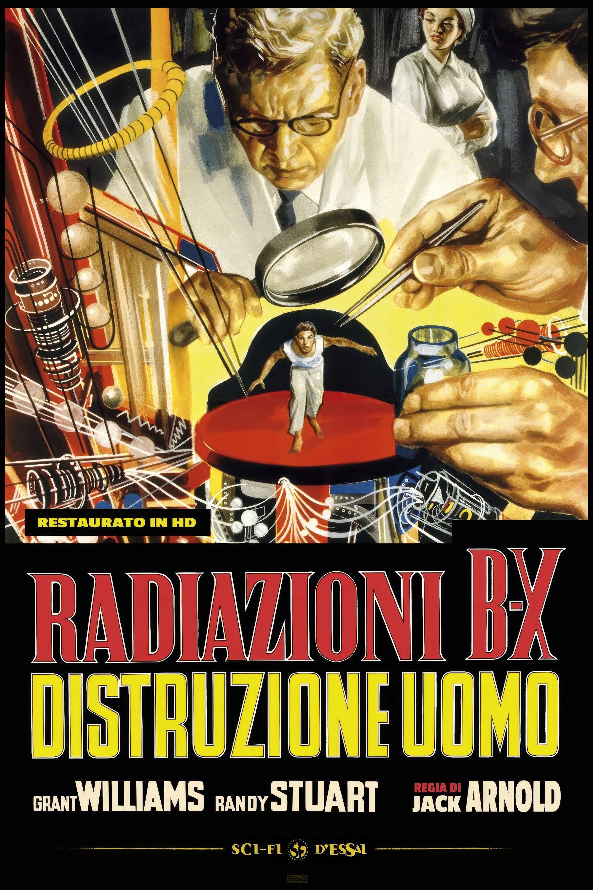 Locandina di Radiazioni B-X: Distruzione Uomo