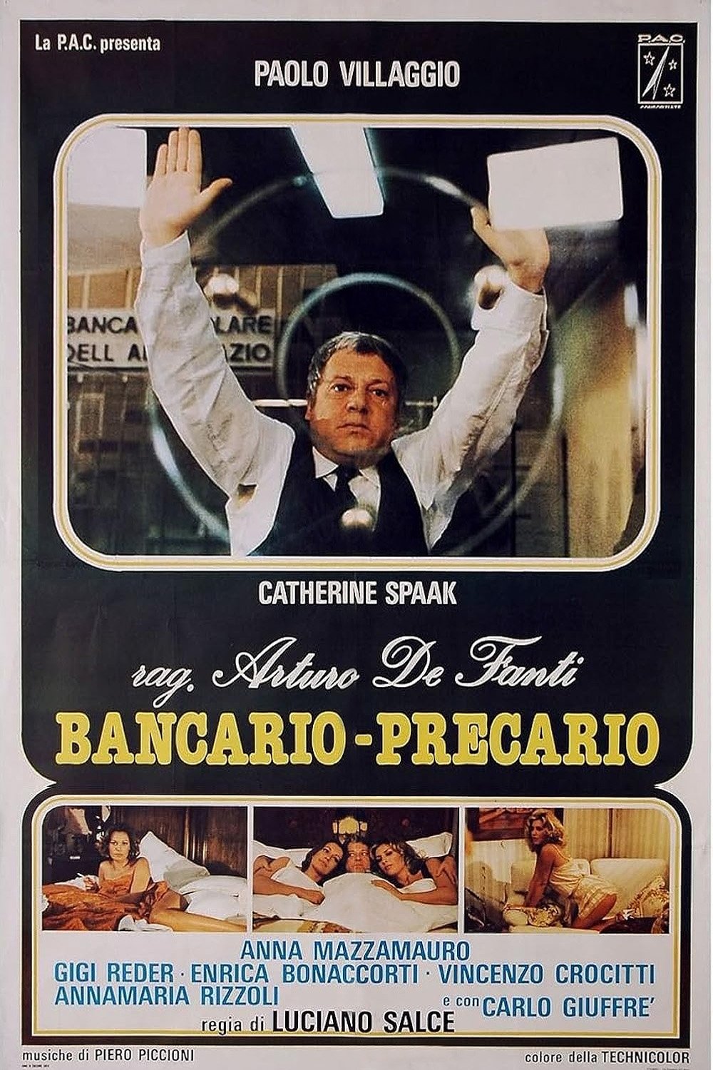 Locandina di Rag. Arturo De Fanti, bancario precario