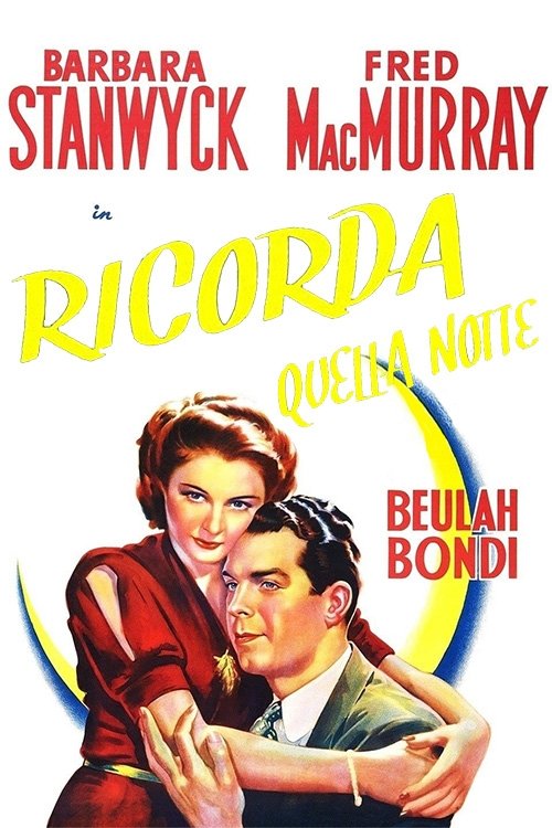 Locandina di Ricorda quella notte