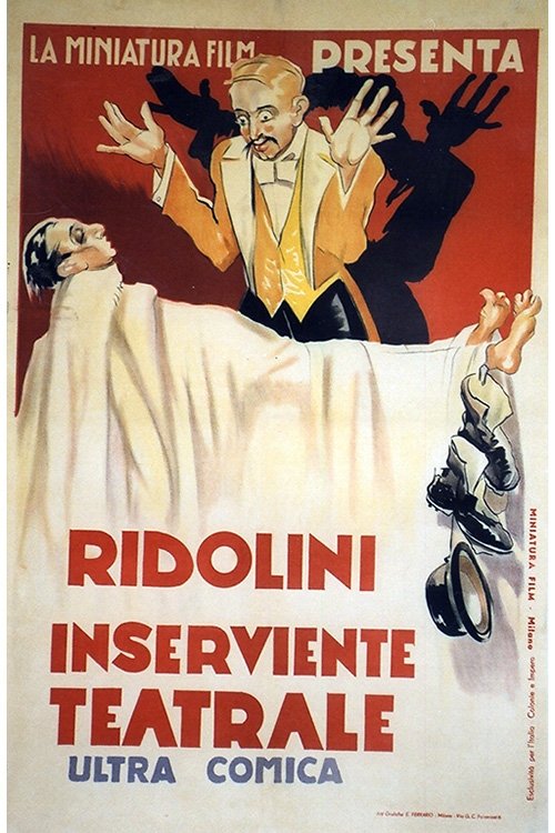 Locandina di Ridolini inserviente teatrale