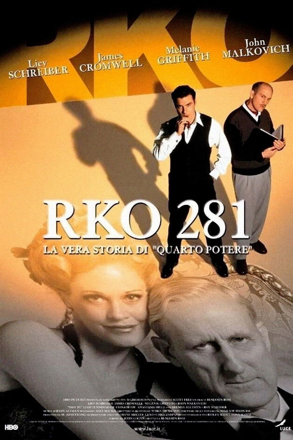 Locandina di RKO 281: la vera storia di «Quarto potere»