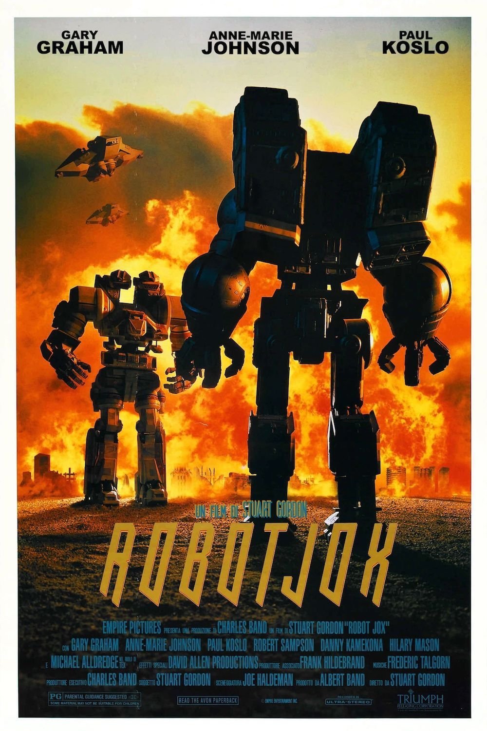 Locandina di Robot Jox