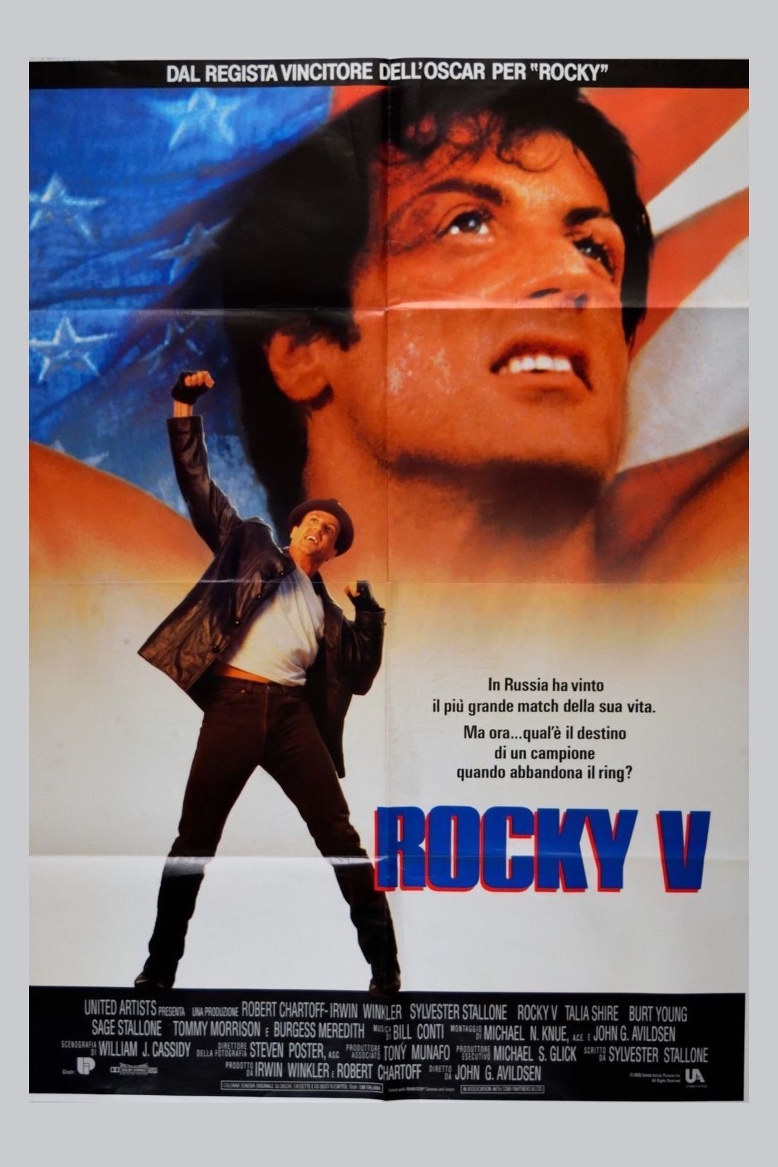 Locandina di Rocky V