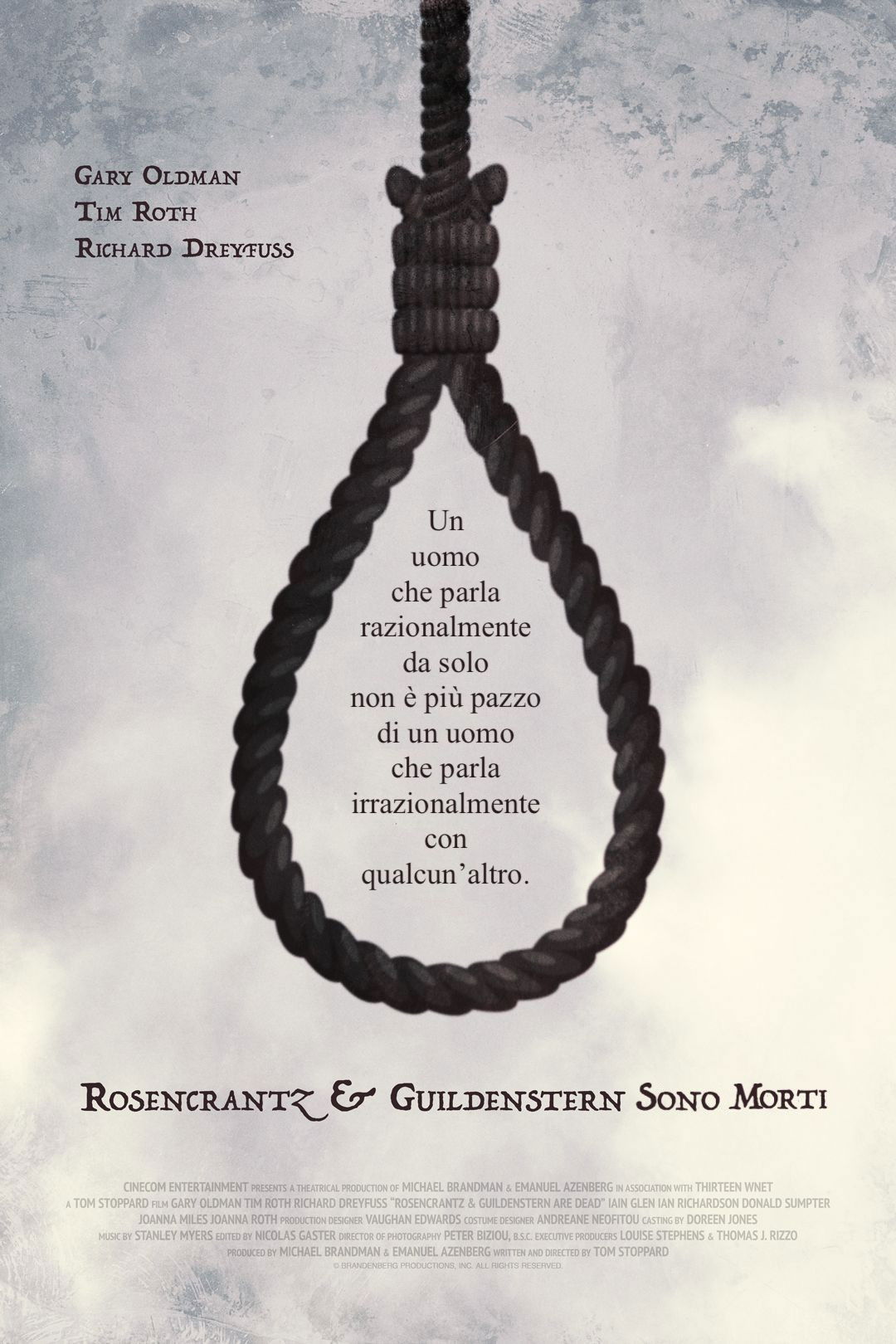 Locandina di Rosencrantz e Guildenstern sono morti