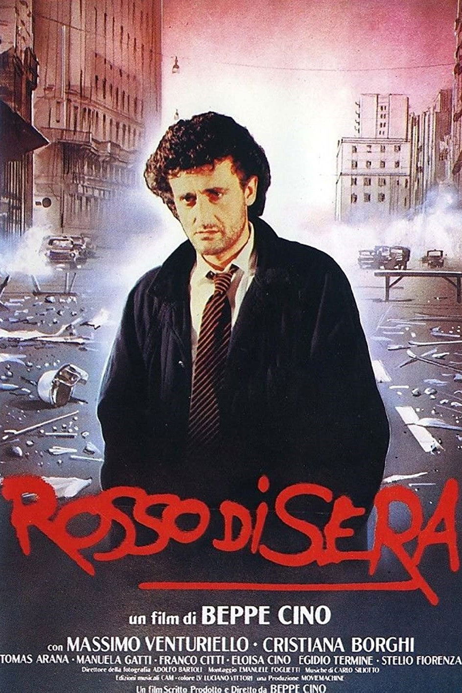 Locandina di Rosso di sera