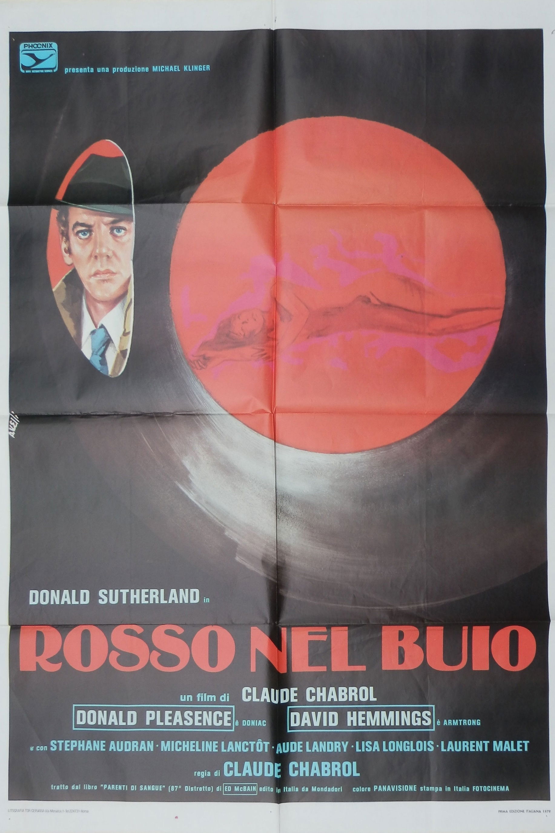 Locandina di Rosso nel buio