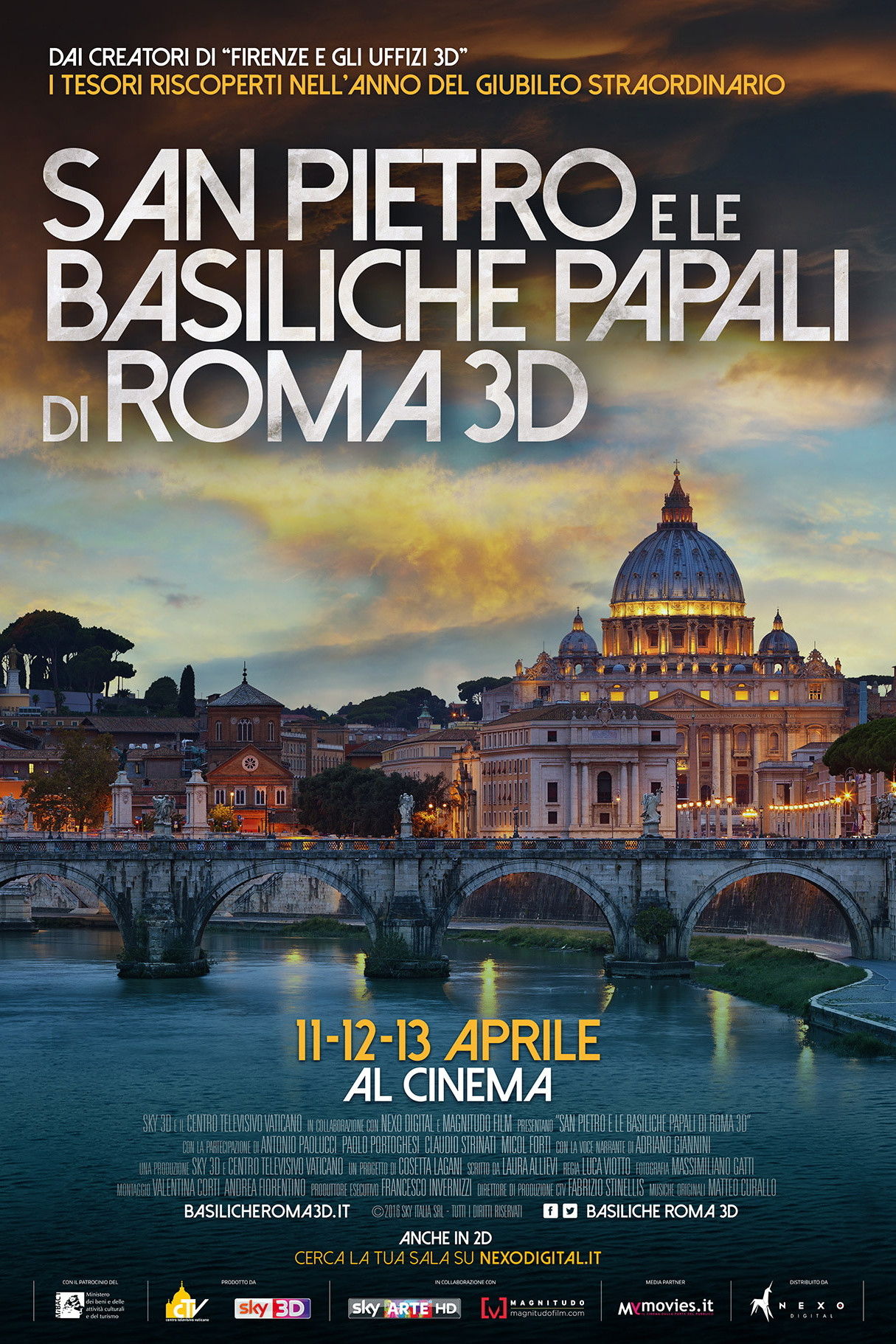 Locandina di San Pietro e le Basiliche Papali di Roma