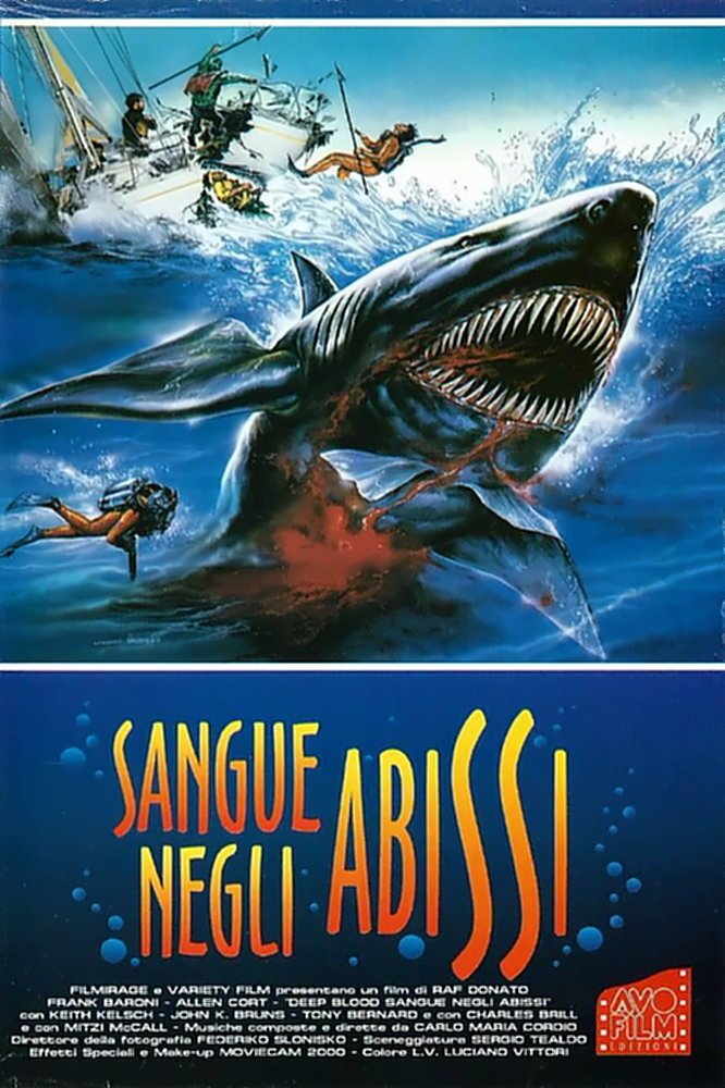 Locandina di Sangue negli abissi
