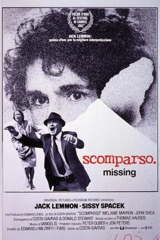 Locandina di Scomparso. Missing