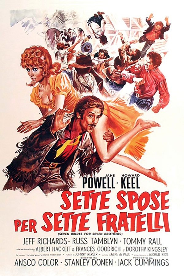 Locandina di Sette spose per sette fratelli