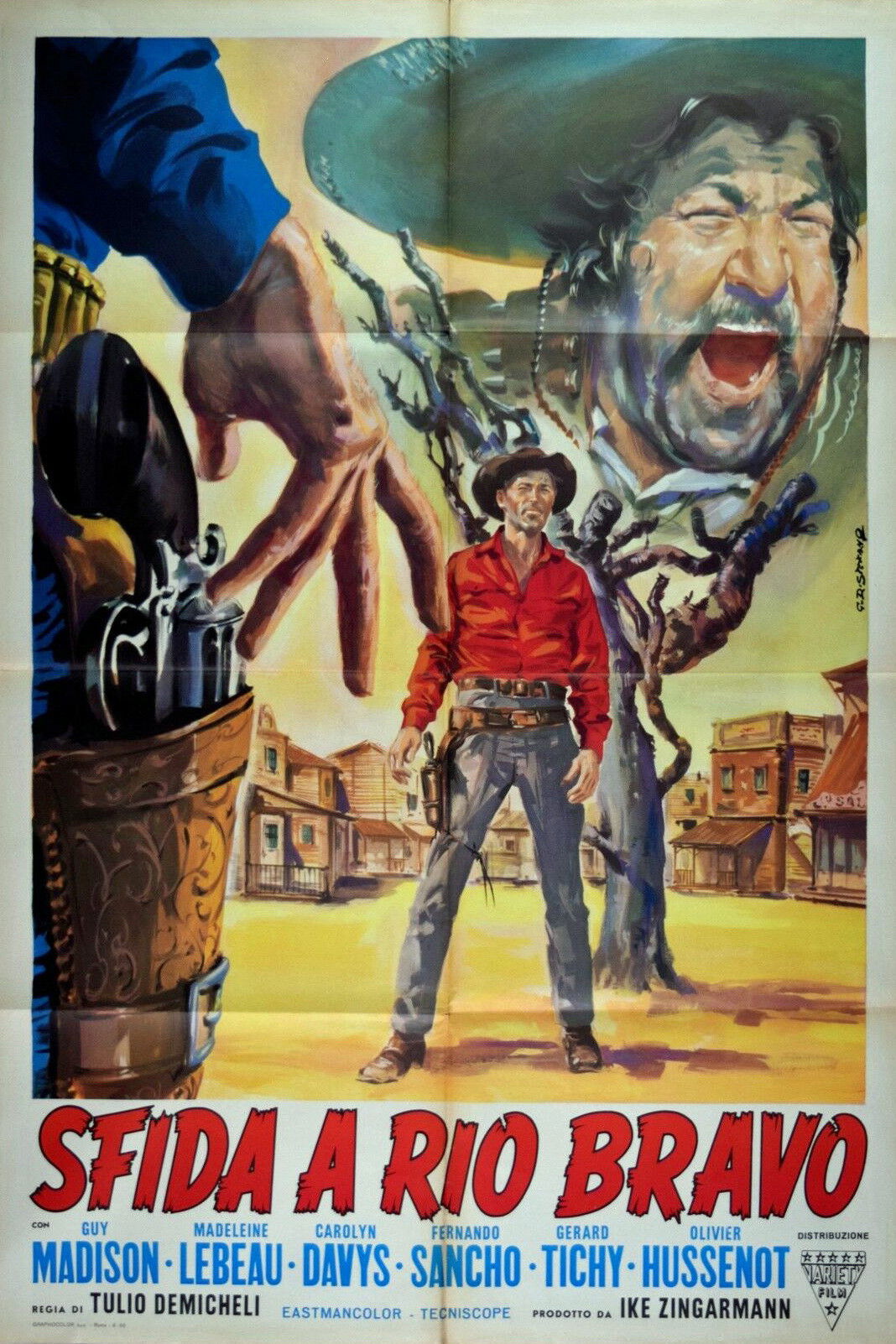 Locandina di Sfida a Rio Bravo